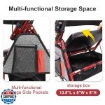 BlessReach Foldable Ultralight Rollator with Seat