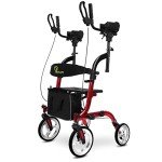 WINLOVE Lightweight Carbon Ultralight Rollator for Seniors