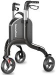Lightweight 3 Wheel Rollator for Seniors, Adjustable