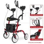 WINLOVE Lightweight Carbon Ultralight Rollator for Seniors