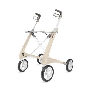 byACRE Ultralight Carbon Rollator Walker with Bag