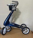 byACRE Carbon Ultralight Compact Blue Rollator Walker
