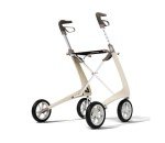 byACRE Ultralight Carbon Rollator Walker - Oyster White