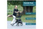 Elenker Carbon Ultralight Upright Rollator Walker