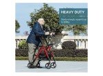ELENKER Ultralight Heavy Duty Rollator Walker - Red