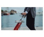byACRE Ultralight Carbon Rollator Walker - Oyster White