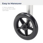 Drive Medical Clever Lite Foldable Rollator Walker
