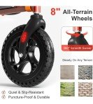 All-Terrain Carbon Ultralight Rollator with Seat