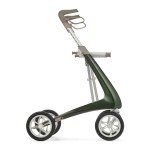 byACRE Green Carbon Ultralight Rollator Walker with Bag