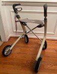 byACRE Ultralight Carbon Rollator Walker - Compact Oyster