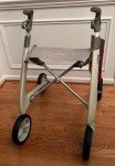 byACRE Ultralight Carbon Rollator Walker - Compact Oyster