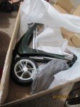 byACRE Green Carbon Ultralight Rollator Walker with Bag