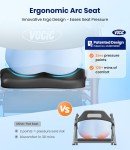 VOCIC Z21 Ultralight Rollator Walker with Seat