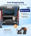 VOCIC Z21 Ultralight Rollator Walker with Seat