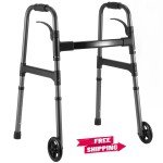 MaxKare Adjustable Carbon Ultralight Rollator Walker