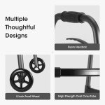 MaxKare Adjustable Carbon Ultralight Rollator Walker