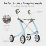 byACRE Carbon Ultralight Rollator Walker - 10.6 lbs