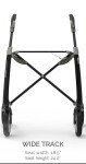 byACRE Carbon Ultralight Rollator Walker - 10.6 lbs