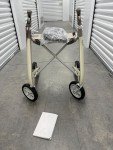 ByAcre Carbon Ultralight Rollator Walker - Oyster White