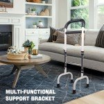 Safety Assist Bed Rail with Storage Pocket