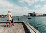 byACRE Ultralight Carbon Rollator Walker with Bag