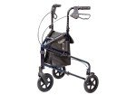 Carex 3-Wheel Folding Rollator for Seniors