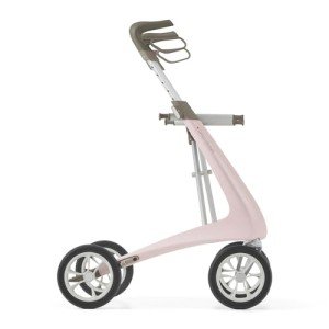 byACRE Carbon Ultralight Rollator with Seat - 10.6 lbs