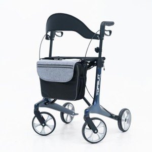 Ultralight Carbon Fiber Rollator Walker for Seniors