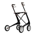 byACRE Carbon Ultralight Rollator Walker with Organizer