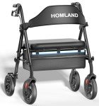 Heavy Duty Carbon Ultralight Rollator for Seniors