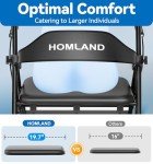 Heavy Duty Carbon Ultralight Rollator for Seniors