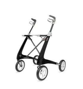 byACRE Carbon Ultralight Rollator Walker - Black