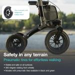 Helavo All Terrain Ultralight Walker with Seat