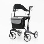 Ultralight Carbon Fiber Rollator Walker with Seat