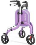 HOMLAND Lightweight 3-Wheel Rollator with Storage Bag