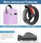 HOMLAND Lightweight 3-Wheel Rollator with Storage Bag