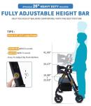 FlyingJoy Ultra-Light Rollator with Wide Seat