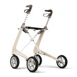byACRE Carbon Ultralight Rollator with 16.5" Seat