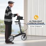 Lightweight Carbon Fiber Rollator for Seniors
