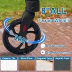 Lightweight 3-Wheel Rollator for Seniors with Bag