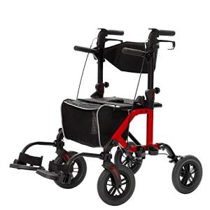 ELENKER All-Terrain 2-in-1 Rollator and Transport Chair