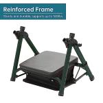 ELENKER All-Terrain Rollator Walker with 10” Wheels