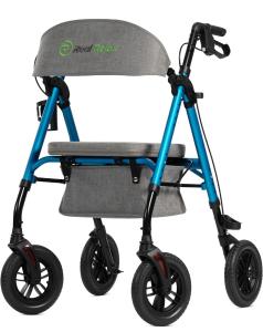 Real Relax Ultralight All-Terrain Rollator for Seniors