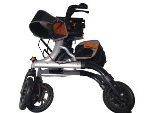 Aojin Ultralight All-Terrain Rollator Walker 4 Wheels