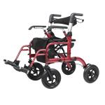 ELENKER 2-in-1 All-Terrain Rollator and Transport Chair