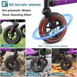 Lightweight All-Terrain Rollator Walker for Seniors
