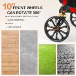 Flyingjoy 2-in-1 Heavy Duty Rollator Walker