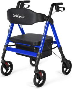 OasisSpace Heavy Duty Bariatric Rollator Walker