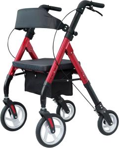 Lightweight Folding Rollator for Seniors - Heavy Duty