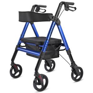 Ultra Lightweight Heavy-Duty Rollator Walker for Comfort